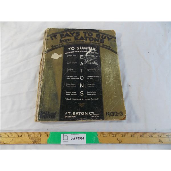 1932 Eatons catalogue