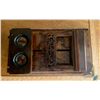 Image 3 : Large Victorian Roswell's Patent figured Walnut Table-top Stereoscope