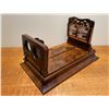 Image 5 : Large Victorian Roswell's Patent figured Walnut Table-top Stereoscope