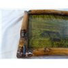 Image 2 : Rustic folk art framed painting