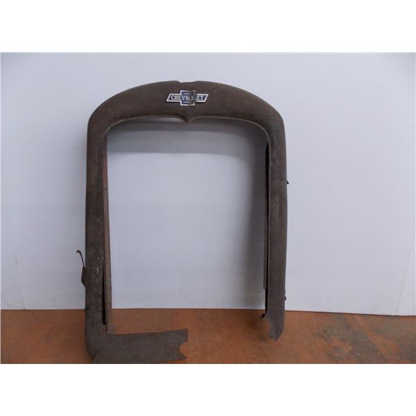 Front of Chevrolet radiator