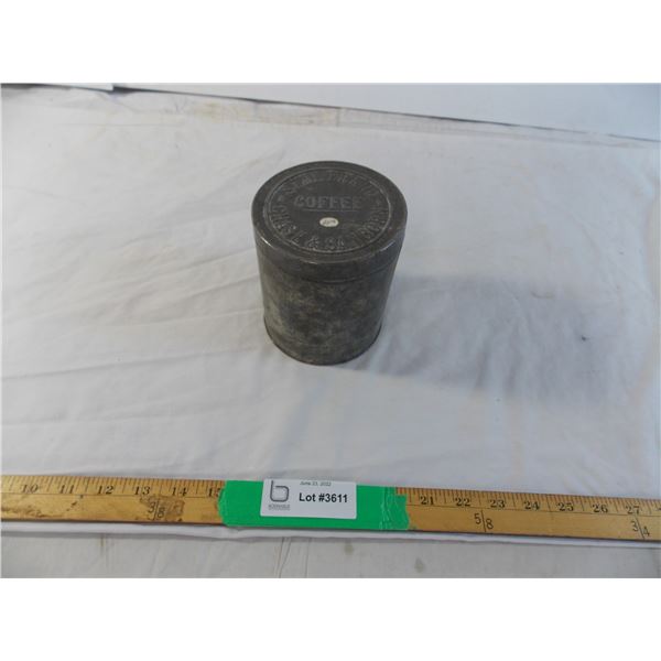 Seal Brand Chase and sanborn coffee tin