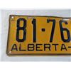 Image 2 : Alberta 1929 Licence plate
