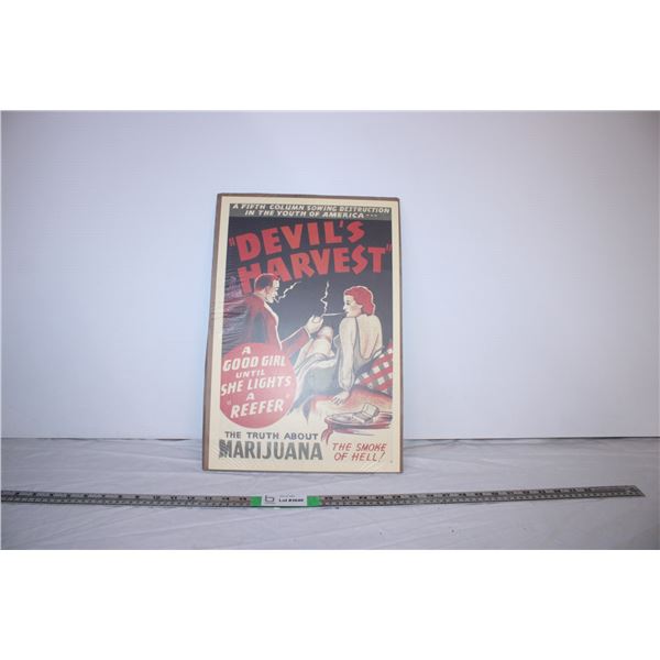 18”X12” The Devil’s Harvest Poster Print