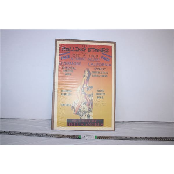 18”X12” Rolling Stones Poster Print