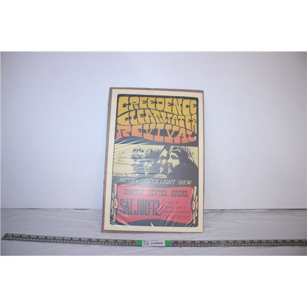 18”X12” Creedence Clearwater Revival Poster Print