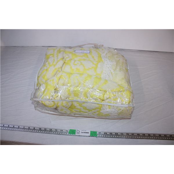 Antique Yellow Bed spread