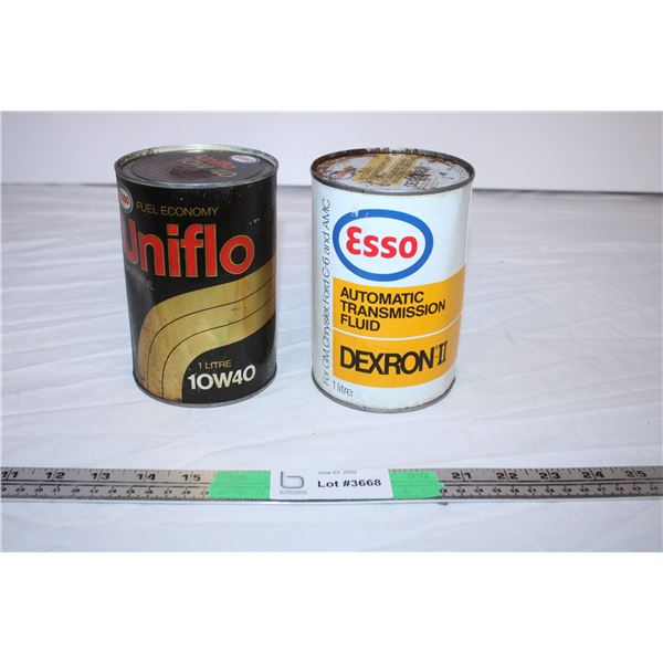 Transmission Fluid,Motor Oil (full tins)