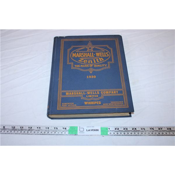 1930 Marshall-Wells Zenith Book