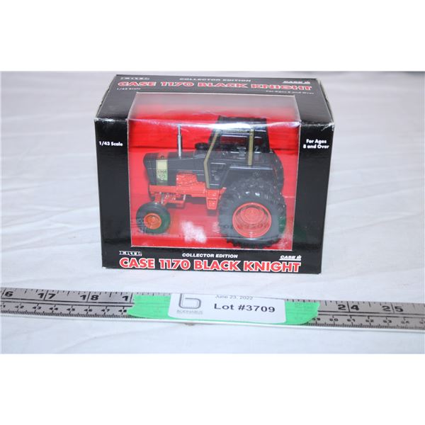 Case 1170 Black Knight Tractor - 1:43 scale