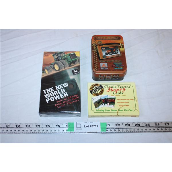 Tractor Collectible Playing Cards