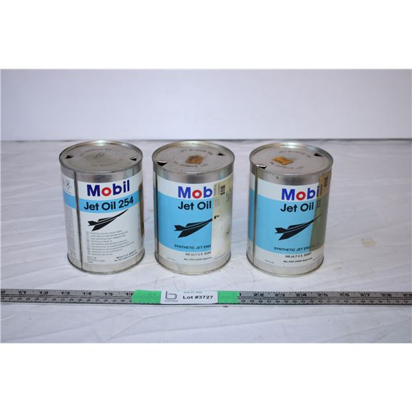 Jet Oil Tins (3)