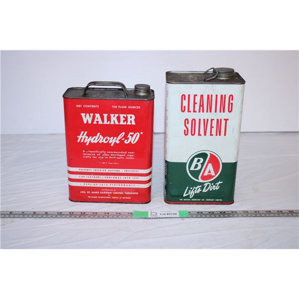 Cleaning Solvent,Walker hydrouf Tins