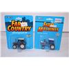 Image 5 : (4) Ford New Holland Tractors 1:64 - ERTL, Farm Country