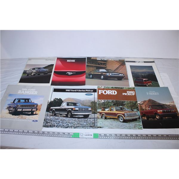 Various Ford Catalogues