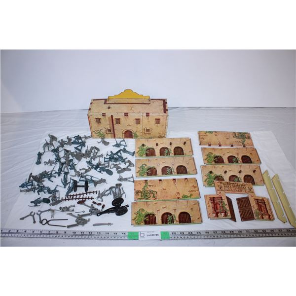 Vintage Davy Crockett Alamo Playset