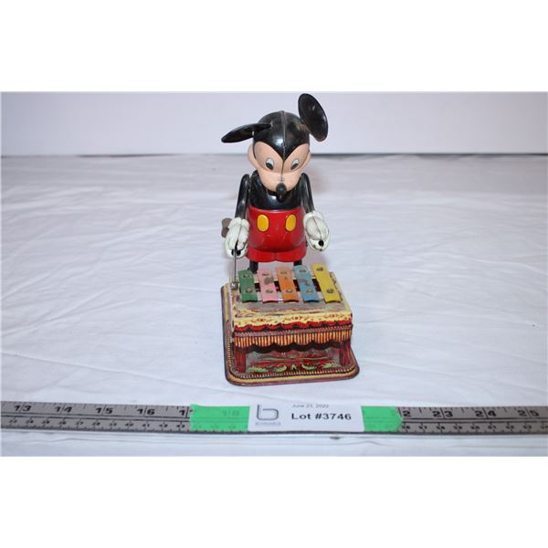 Linemar Wind up Mickey Mouse Toy