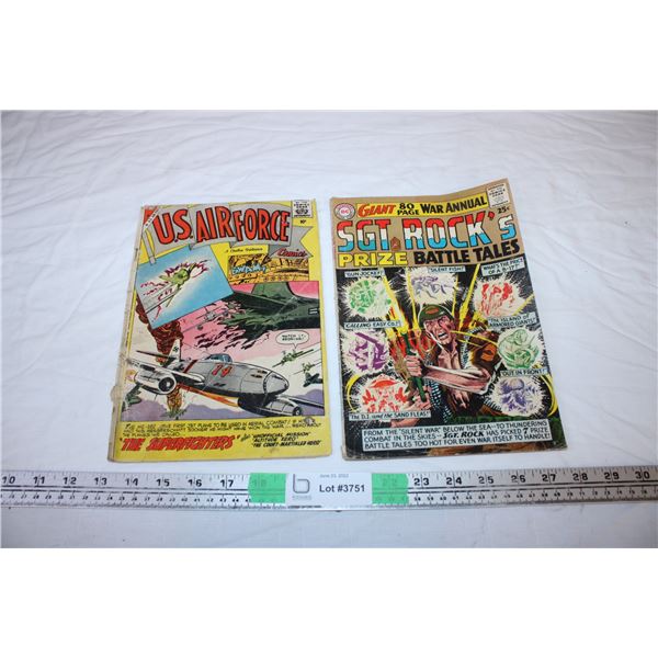 DC Comics U.S Air Force,SGT Rock Comics (2)