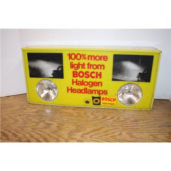 *Bosch Headlight Display 36”X16”