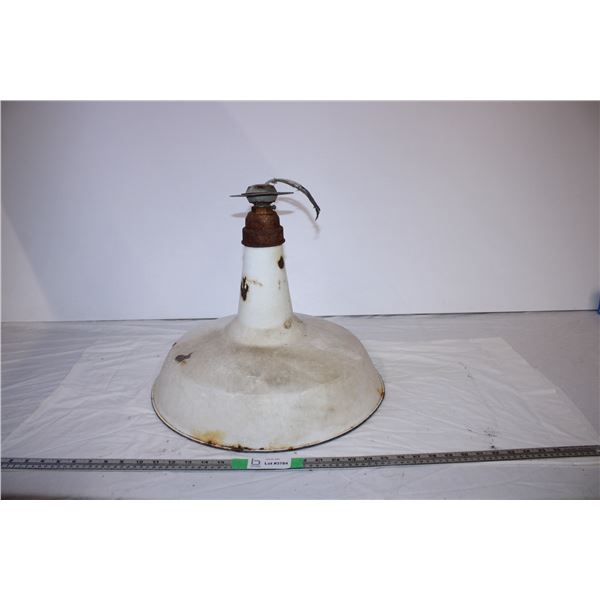 Farm shop Light 18” Enamel Shade