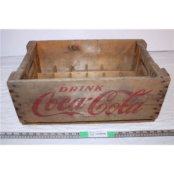 Coca-Cola Wood Crate