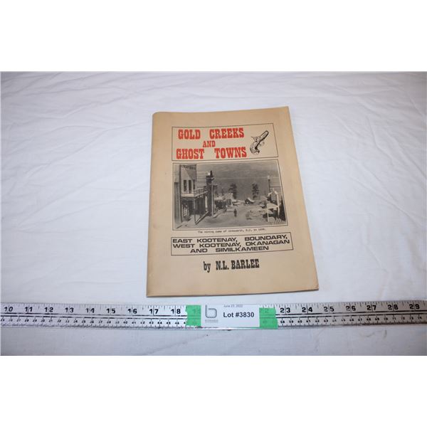 Old Creeks and Ghosts Towns Book