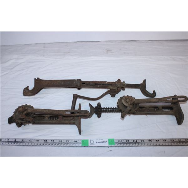 Antique Car Jack and tire spreader