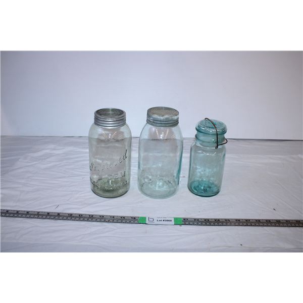 Sealer Jars (3)