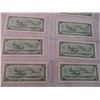 Image 12 : (21) Consecutive Numbered $1 Bills (1954) - UNC_AUNC - 6181250-6181270