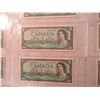 Image 4 : (21) Consecutive Numbered $1 Bills (1954) - UNC_AUNC - 6181250-6181270