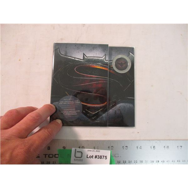 RCM 2016 Batman vs Superman Quarter + trading cards (superman)