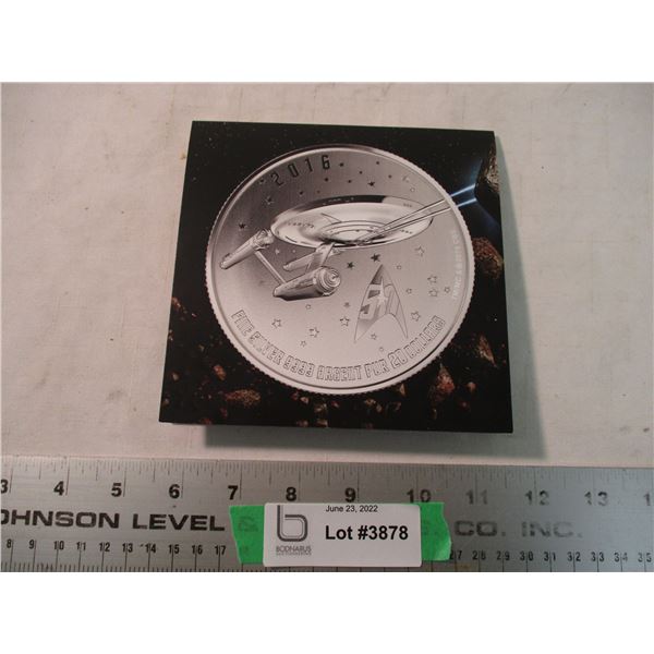 RCM 2016 Star Trek $20 fine silver coin