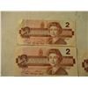 Image 2 : (5) $2 Canadian Bills