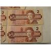 Image 2 : (5) $2 Canadian Bills