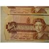 Image 5 : (5) $2 Canadian Bills