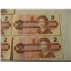 Image 2 : (5) $2 Canadian Bills