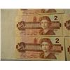 Image 3 : (5) $2 Canadian Bills