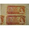 Image 4 : (6) 1974 - $2 Canadian Bills