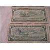 Image 7 : (5) 1954 - $1 Canadian Bills