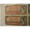 Image 2 : (5) 1954 - $2 Canadian Bills