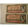 Image 2 : (5) 1954 - $2 Canadian Bills