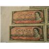 Image 2 : (5) 1954 - $2 Canadian Bills