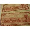 Image 6 : (5) 1954 - $2 Canadian Bills