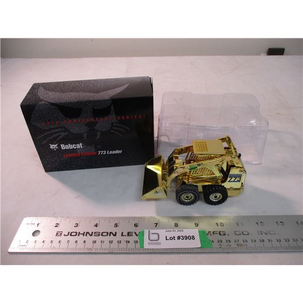 50th anniversary series bobcat 773 loader, limited gold edition /5000 - 1:25
