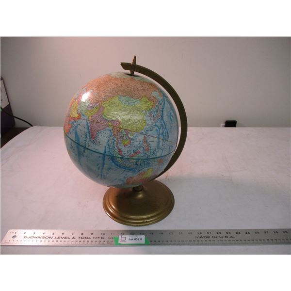 The George F Cram Co - vintage world globe