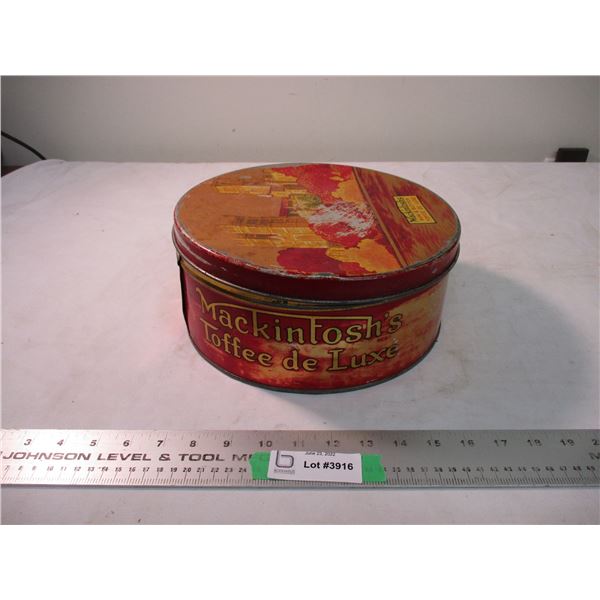 Mackintosh toffee tin