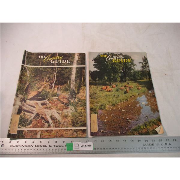 (2) 1953 The Country guide magazine