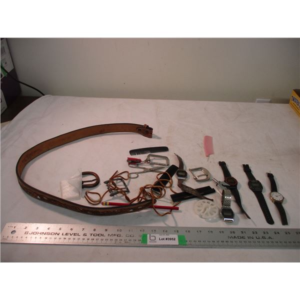 Mix lot of watches, belt