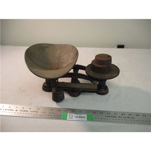 Small vintage scale 12" long - champion scale company