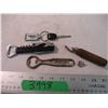 Image 1 : Bottle cap openers + misc